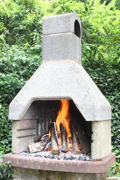 Barbecueën — Stockfoto