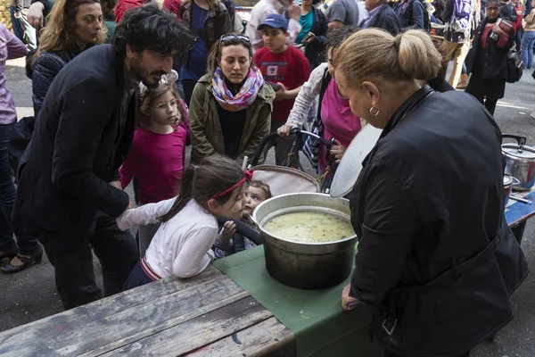 Uluslararası Festivali, lezzetli, lezzetli ve sağlıklı çorba — Stok fotoğraf