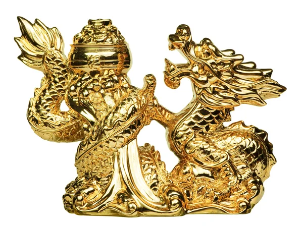 Dragon de aur — Fotografie, imagine de stoc