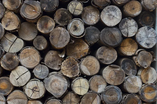 Holzstapel-Hintergrund — Stockfoto