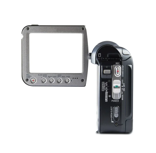 Video camera blank screen — Stock Photo, Image