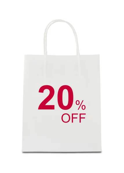 The word 20 percent off — Stock Photo, Image