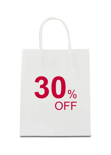 The word 30 percent off — Stock Photo, Image