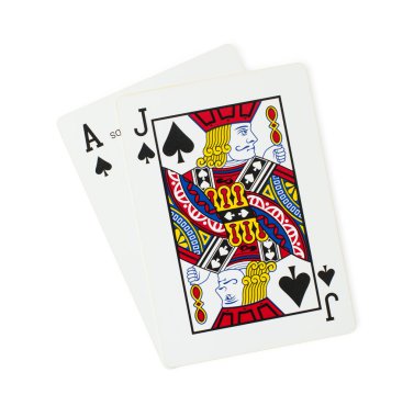 Blackjack oyun kartları