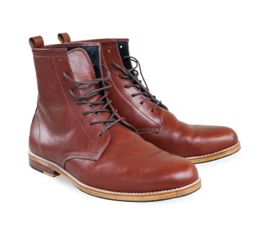 kahverengi deri ayakkabı