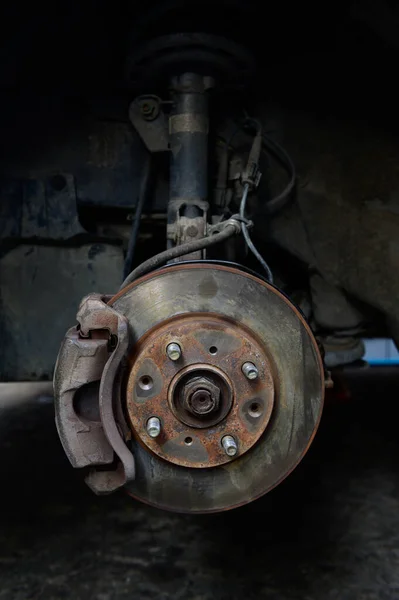 Disc Brake Vehicle Repair — Stock Photo, Image