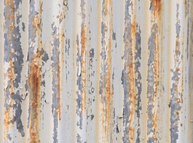 Klasik stil metal yaprak çatı dokusu