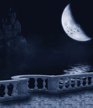 karanlık gece