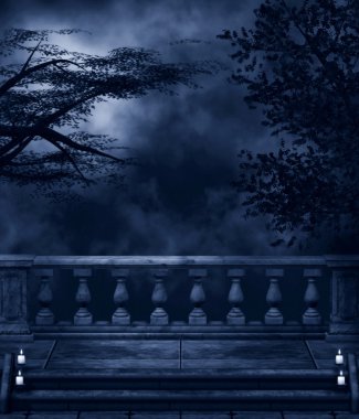 karanlık gece