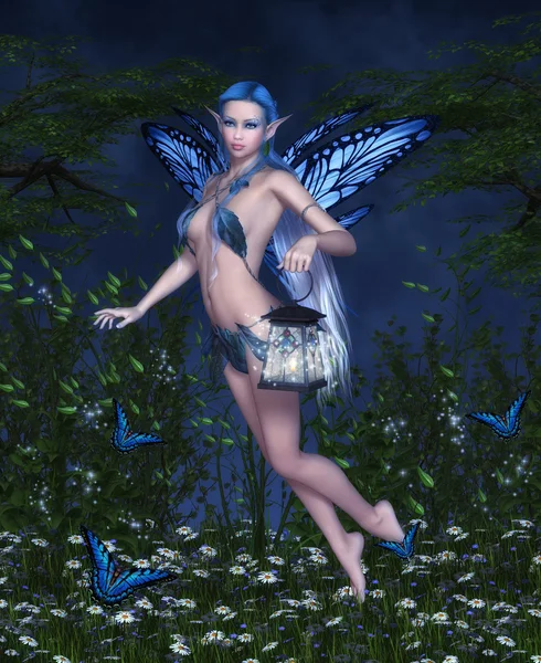 Natt fairy — Stockfoto