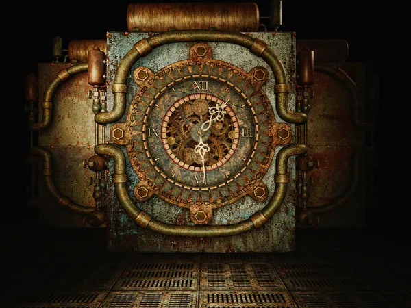 Steampunk tijd — Stockfoto