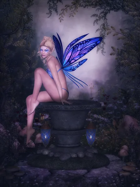 Fairy butterfly — Stock Photo, Image