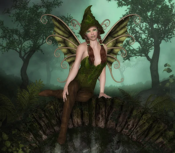 森の妖精 — ストック写真