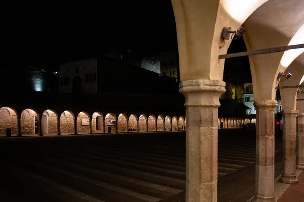 Assisi Staré Město Noci Čistá Magie — Stock fotografie