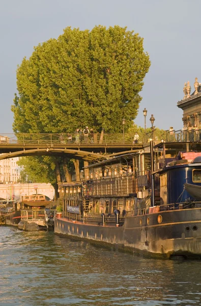 París y el río Sena — Foto de Stock