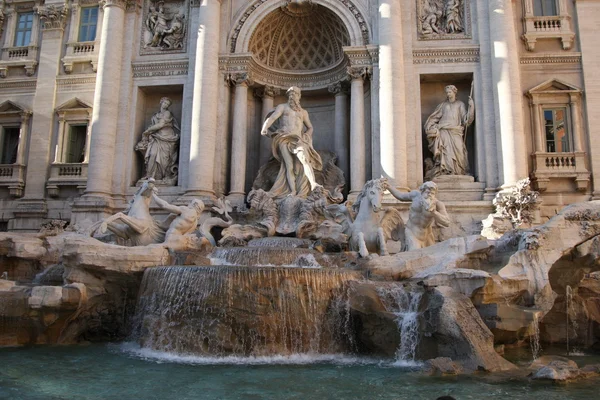 Fontana di Trevi - Рим — стокове фото