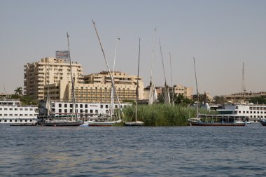 aswan, Mısır Nil Nehri