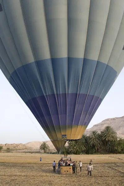 Balloon Ride Over Luxor — Stock Photo, Image
