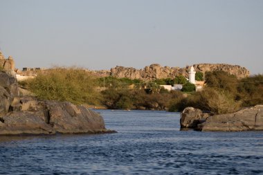 aswan, Mısır Nil Nehri