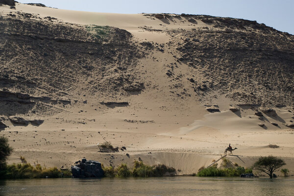 Nile River near Aswan, Egypt