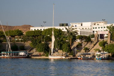 aswan, Mısır Nil Nehri