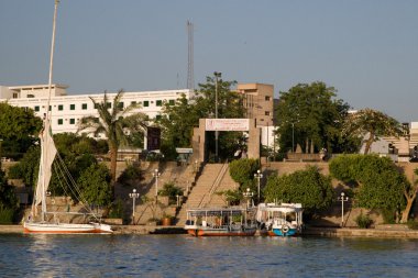 aswan, Mısır Nil Nehri