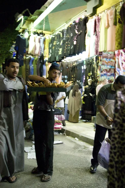 Khan El-Khalili Bazar en El Cairo — Foto de Stock