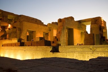 Temple of Sobek in Kom Ombo, Egypt clipart