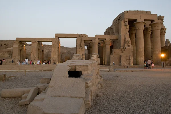Chrám Sobek v Kóm ombo, egypt — Stock fotografie