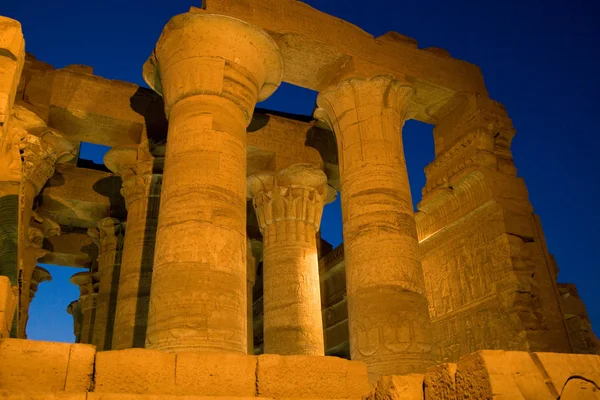 Kom ombo, Mısır'ın sobek Tapınağı — Stok fotoğraf