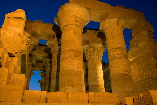 Chrám Sobek v Kóm ombo, egypt — Stock fotografie