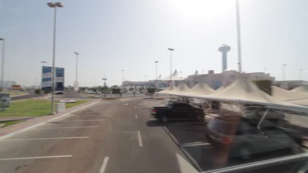 Abu dhabi Stadt — Stockvideo