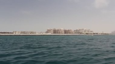 dubai palm Island tekne gördüm