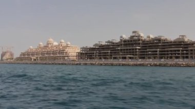 dubai palm Island tekne gördüm