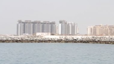 dubai palm Island tekne gördüm