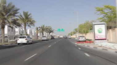 dubai şehir arabasından gördüm
