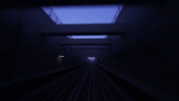 Dubai Metro — Stok Video
