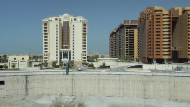 Dubai Palm Island — Stok video