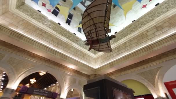 Dubai ibn battuta Einkaufszentrum — Stockvideo