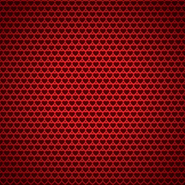 doku, kırmızı arka plan, delikli yüzey, vektörel kalp doku seviyorum