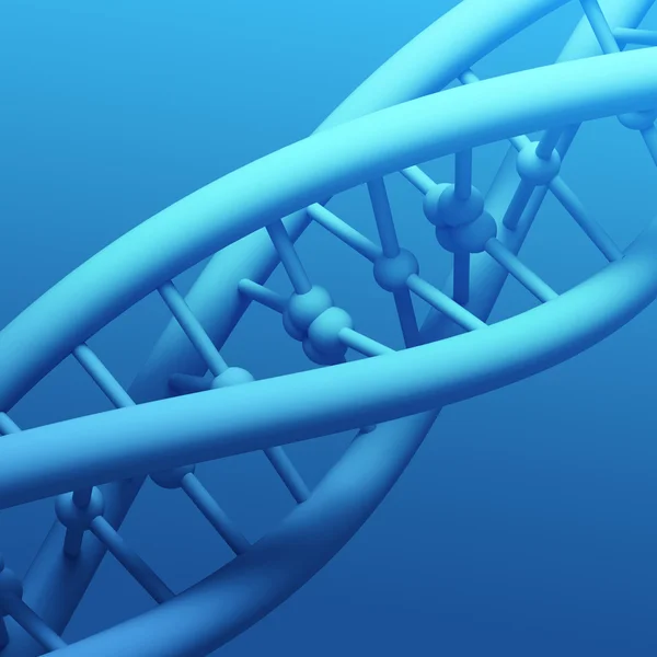ADN espiral, espiral 3D, diseño científico —  Fotos de Stock