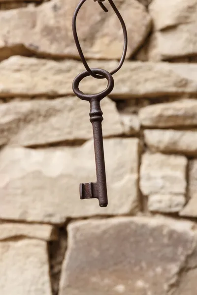 Old door key Stock Picture