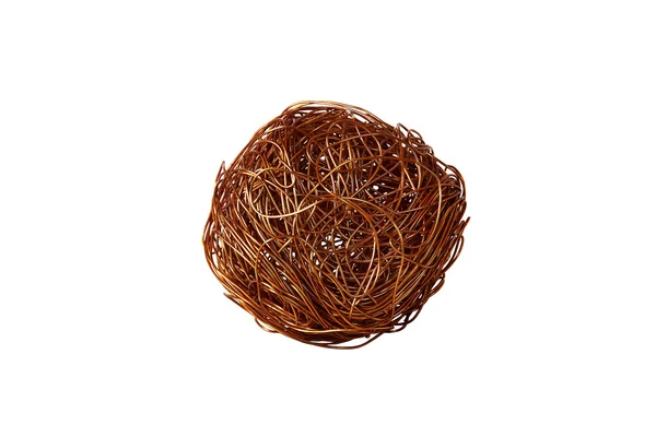Tangle of copper wire Royalty Free Stock Images