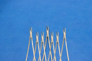 Tıbbi İğne Tutucu ya da İğne Sürücü İpuçları. Seçici Odaklanma