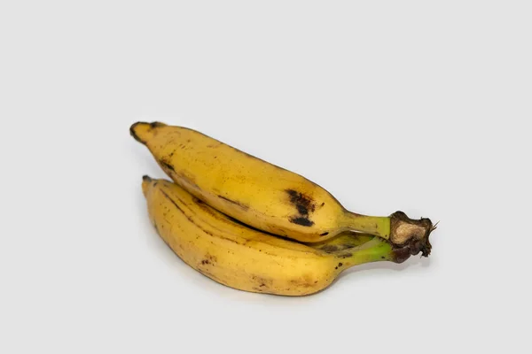 Kerala Ripen Ethapazham Plantain Banana Also Known Nenthra Pazham White — Stock Photo, Image