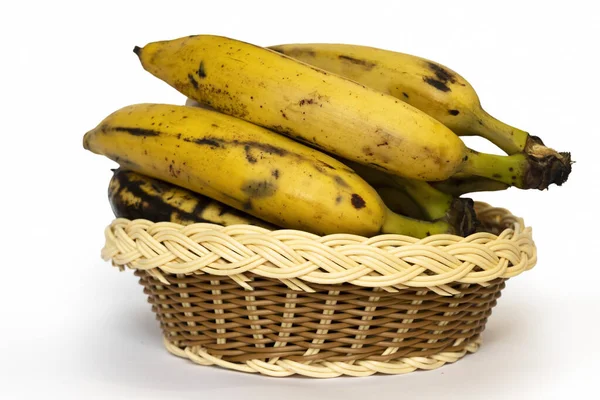 Kerala Madurar Ethapazham Plátano Plátano Cesta También Conocido Como Nenthra — Foto de Stock