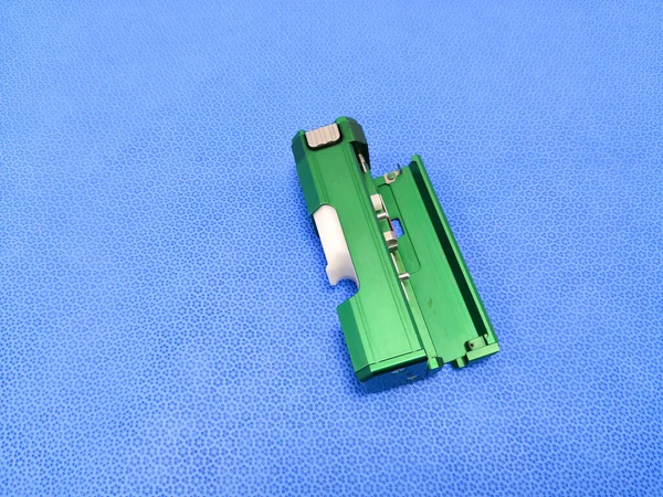 Closeup Image Of Biopsy Sample Collection Instrument Reusable Core Biopsy Gun