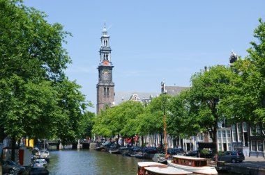 Amsterdam çan kulesi