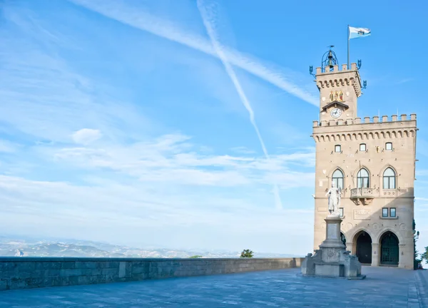 The city hall in san marino — Stock Photo, Image