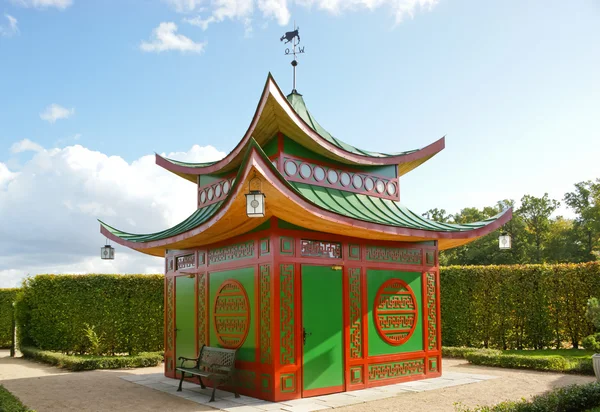 Маленький китайский дом — стоковое фото